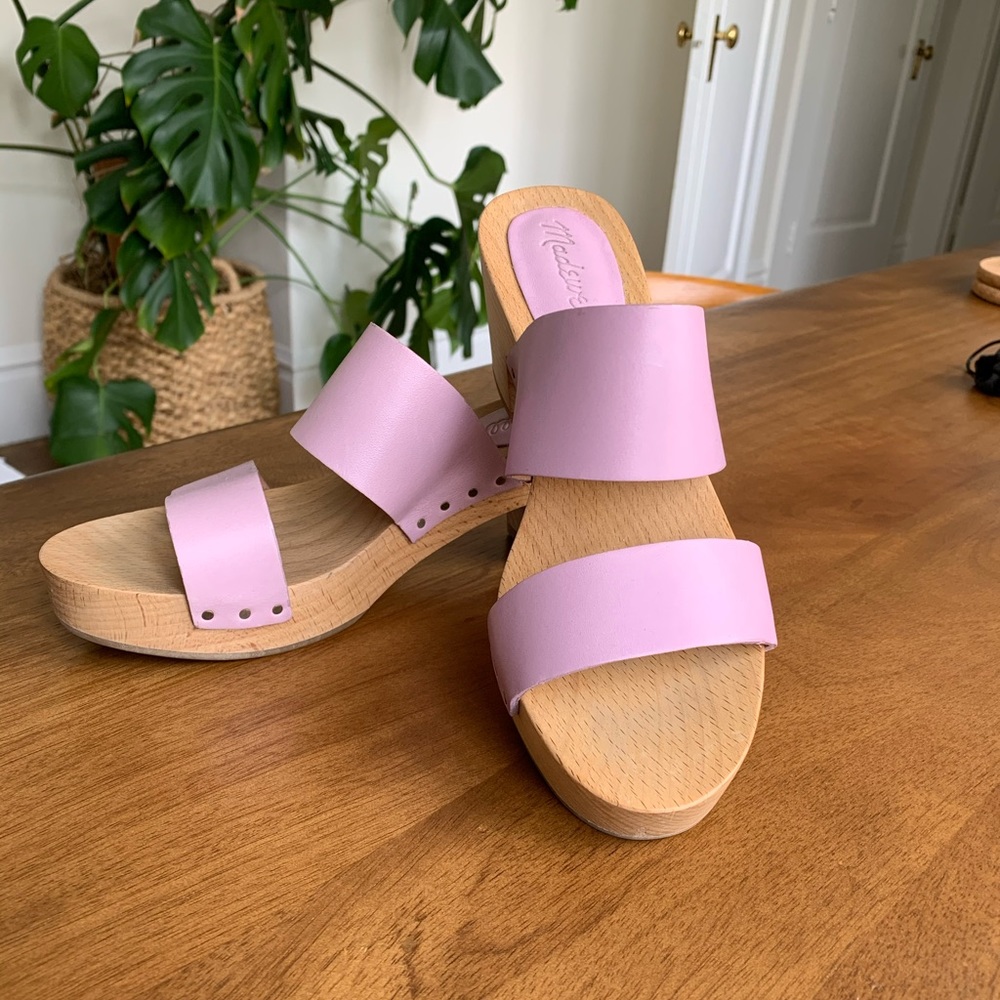 Madewell Clara Clog Sandal EUC